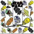 Bioworld Star Wars temporary tattoos party favors bundle front view