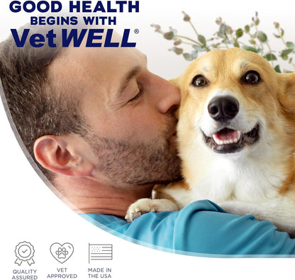 VetWELL otic rinse showing aloe vera ingredient benefit