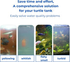Durable polypropylene and acrylic floating feeder setup inside a reptile enclosure