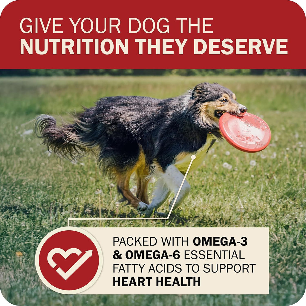 Redbarn Powerfood Fusion beef and lamb dry dog food formula for healthy skin coat and digestive support
