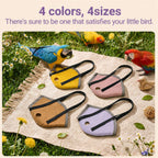 Hokable secure outdoor bird cage showing breathable corduroy fabric