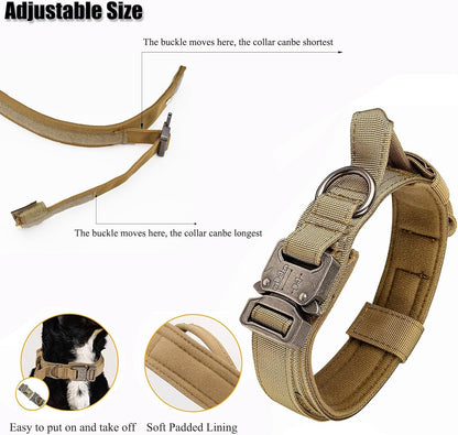 Tactical dog collar padding and internal lining