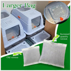 PurifyLogix natural cat litter box deodorizer pack for urine and fecal smell removal