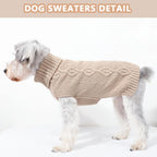 Back view of the dachshund clothes showing full length coverage.