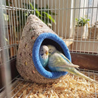 Bird Nest Parrot Bed Hut Hammock for Parakeet Cockatiel Love Bird - Image 3
