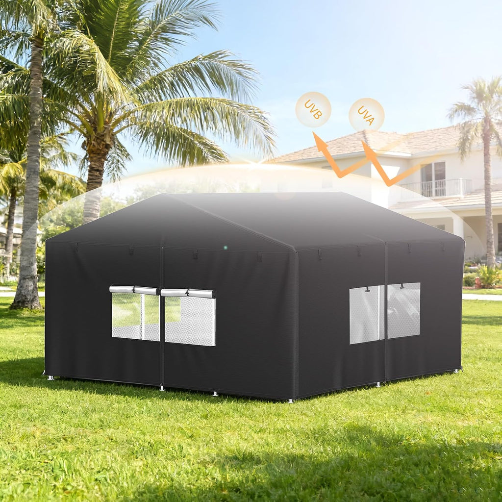 Startwo weather resistant pet cage accessories package with storage bag.