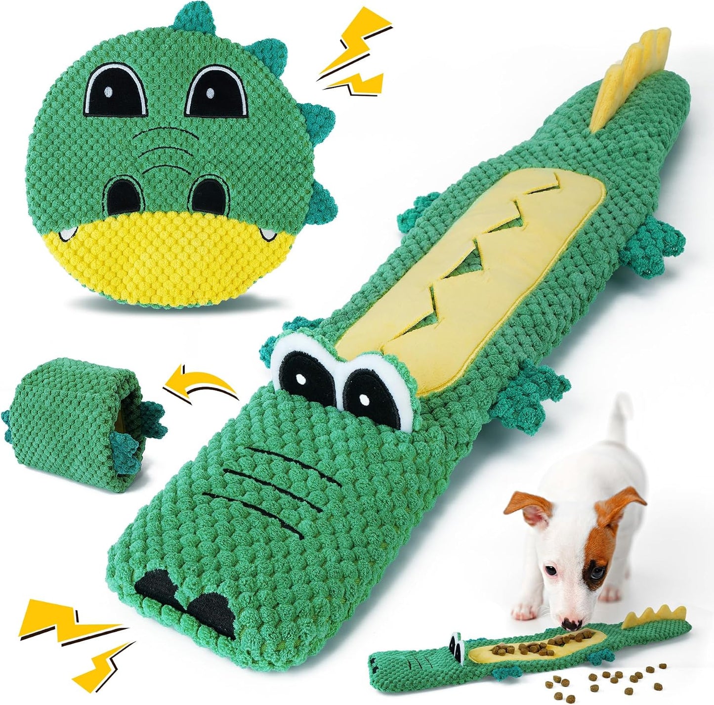 XIUGOAL Dog Toys for Aggressive Chewers, 2 Pack No Stuffing Dog Toys for Boredom and Teething, Squeaky Chew Toy for Small, Medium Breed to Keep Them Busy - Image 9