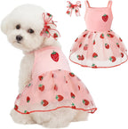 BAOBICUTE cute girl dog clothes for birthday party celebrations