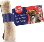 Devil Dog Pet Co. Elk Antlers for Dogs, Natural Dog Chew for Aggressive Chewers - Long Lasting and Odor Free - USA Sourced - Cleaner Teeth, Anxiety & Boredom Relief - Whole Medium 5"+ - Antler Bone - Image 15