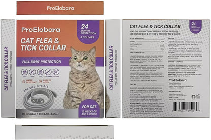 Nootie flea collar for kittens and adult cat pest control