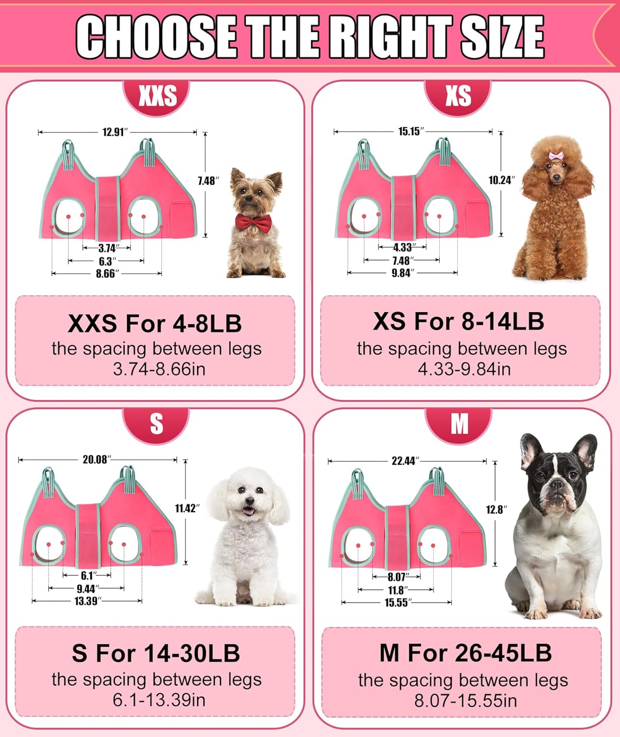 Kkiimatt dog grooming hammock kit with included nail clippers