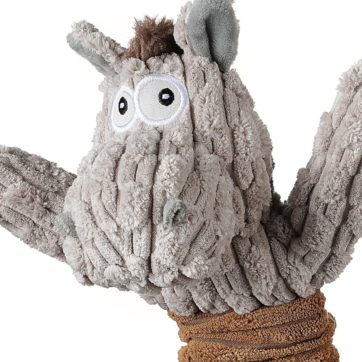 Authentic USA imported premium plush donkey toy for dogs