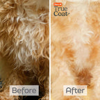 Back of Hartz True Coat dog shampoo bottle showing ingredients