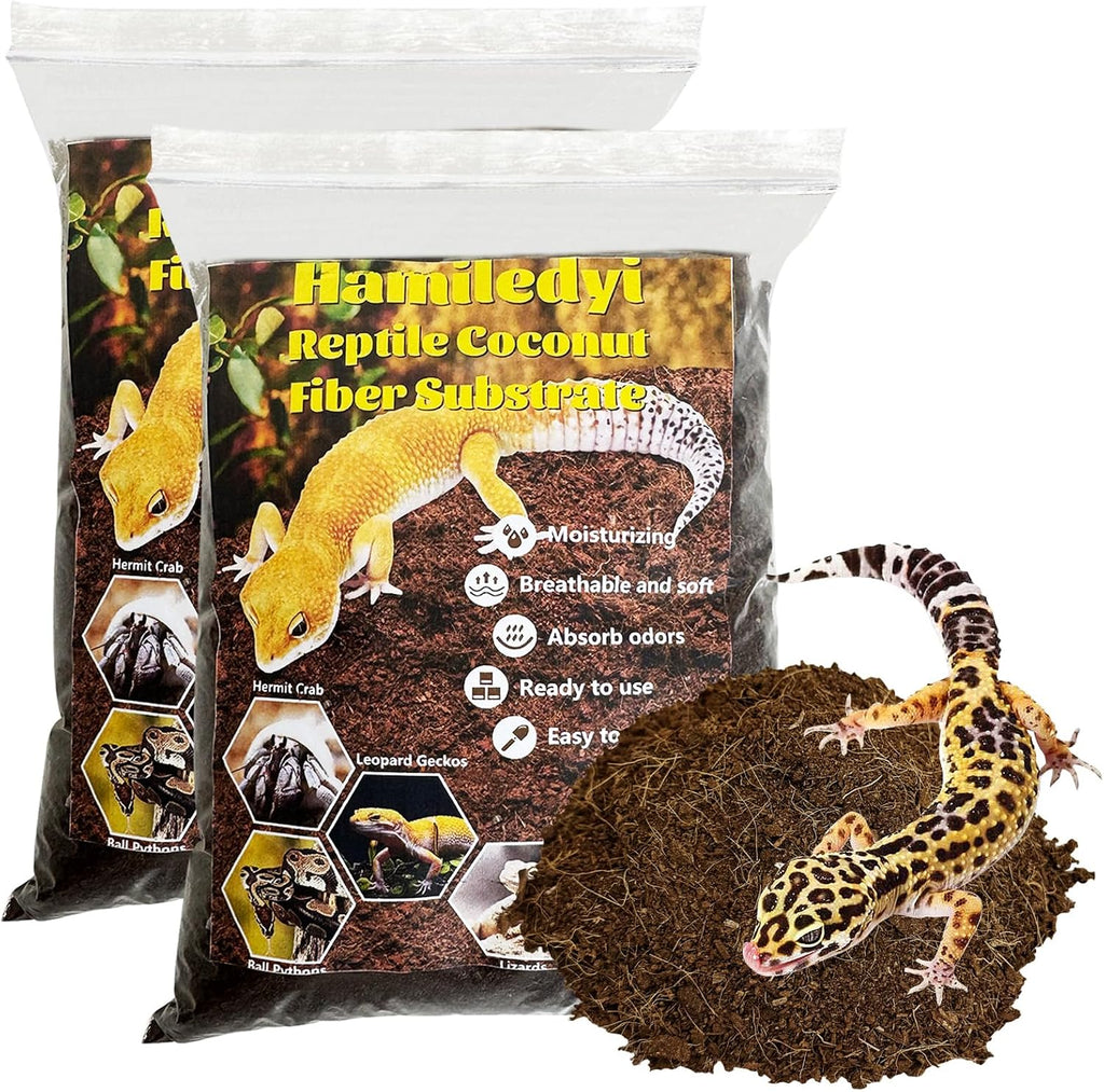Hamiledyi vermiculite reptile egg incubation substrate front view two pack box