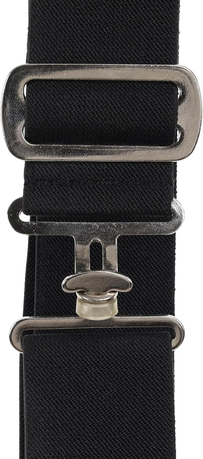 Showman fully elasticated horse blanket replacement strap with adjustable metal slide.