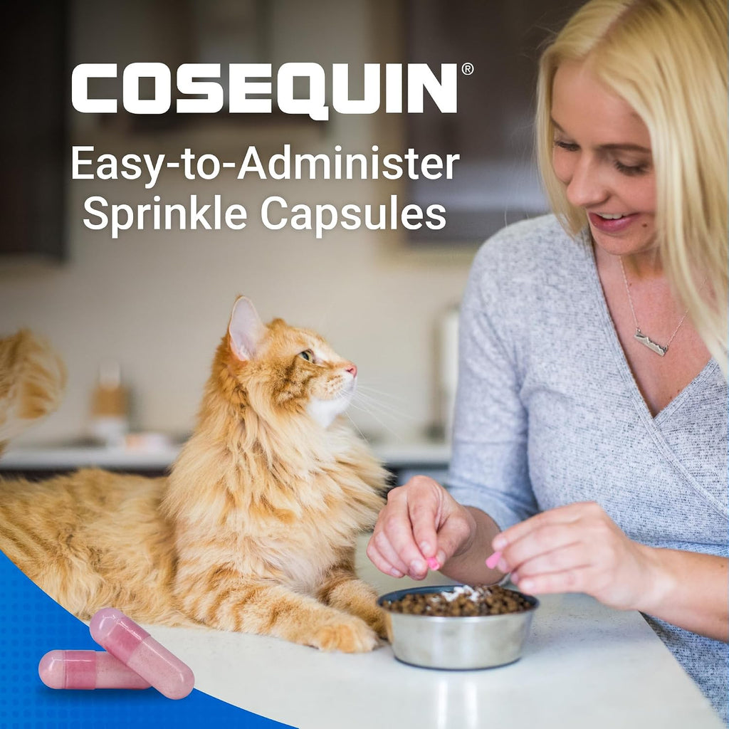 Nutramax Cosequin Cat Supplement Packaging Side Angle