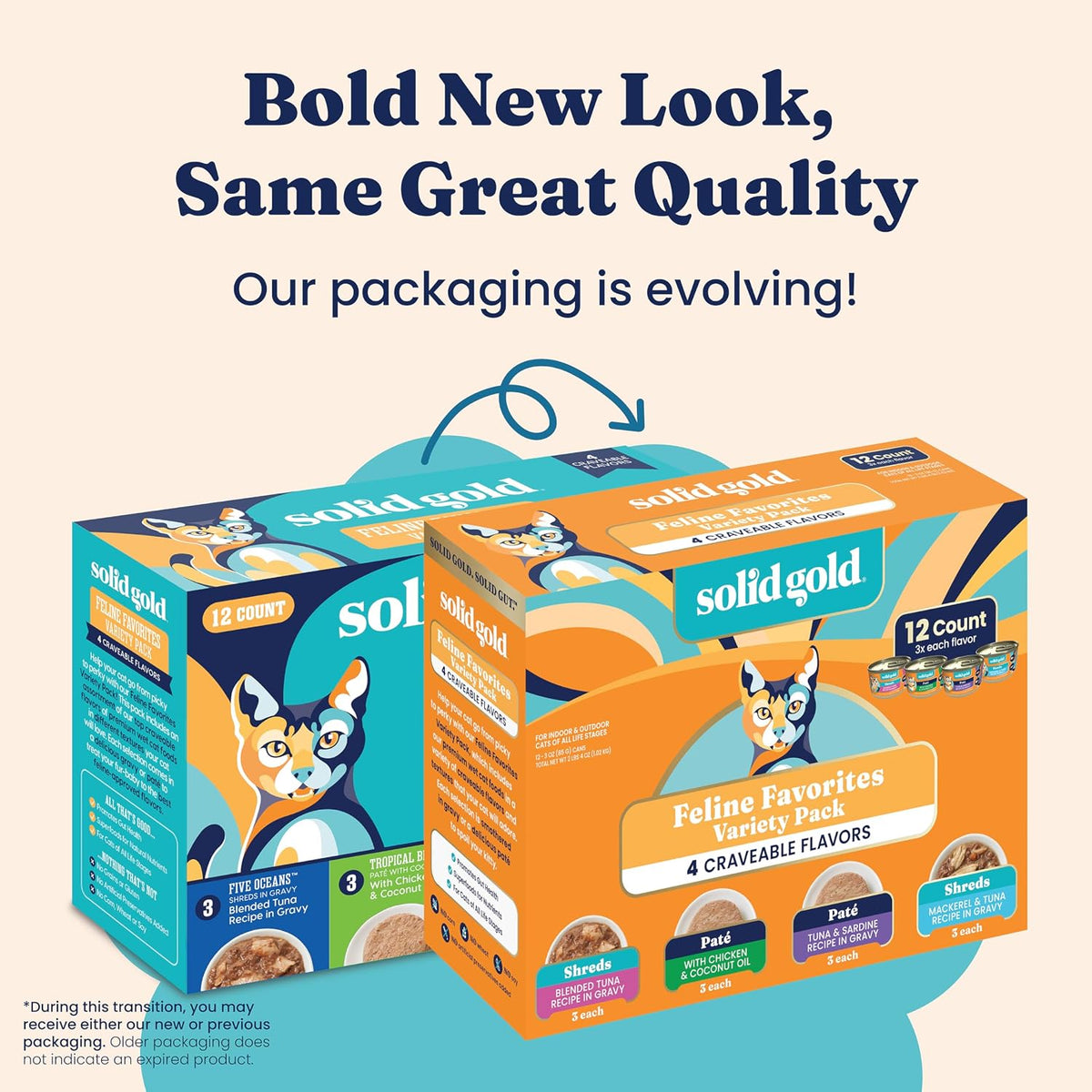 Solid Gold Wet Cat Food 12 Pack Assortment