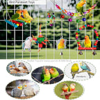 Parakeet Cockatiel Bird Toys, Parrots Conures Budgies Cage Accessories - Image 3
