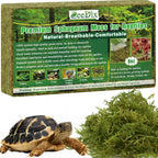 ZeeDix Natural Sphagnum Moss pack front view for terrarium substrate setup.