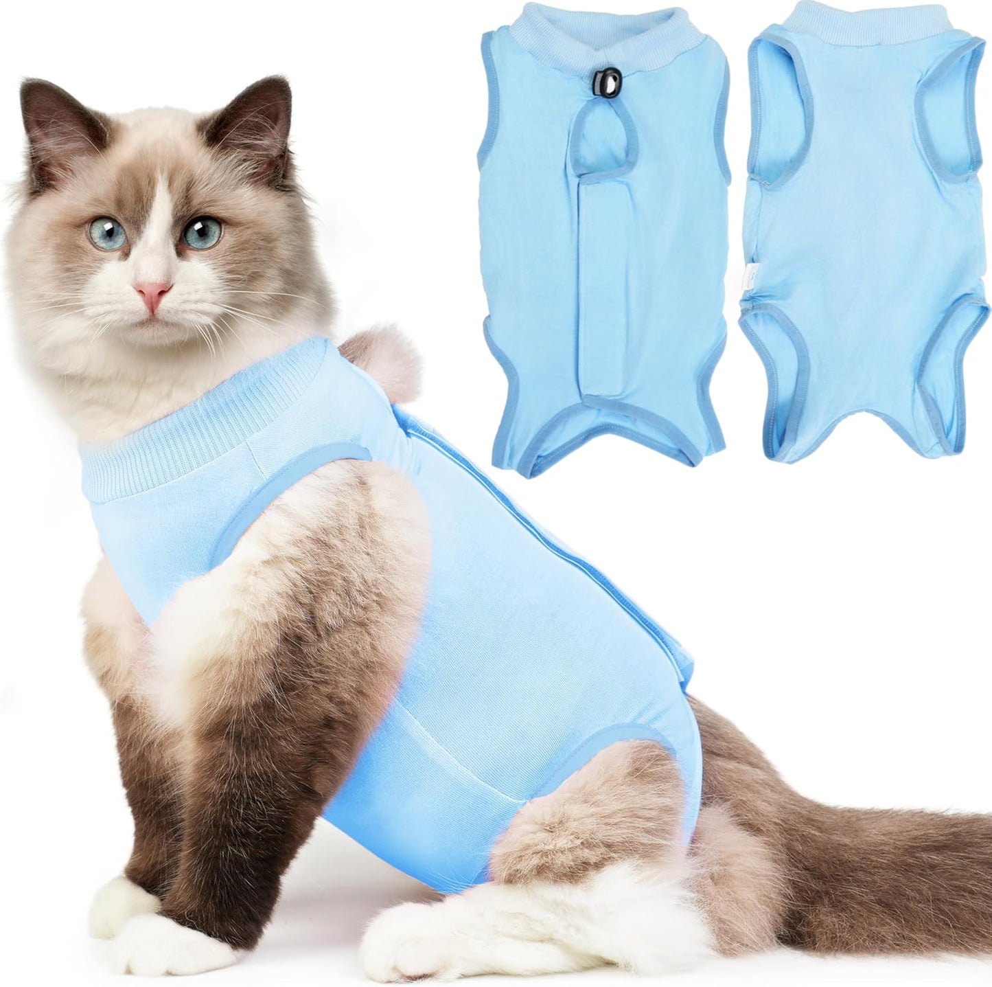 Hpetppy spay recovery wear for medium sized cats and kittens