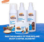 Dog grooming detangler spray eight fluid ounces bottle.