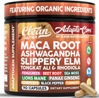Clean Nutra Maca Root Capsules 90 count jar for women’s wellness