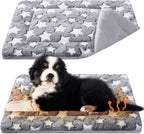 VitalCozy 2 Pack Self Warming Cat Mat Self Heating Pad Bed Reversible Machine Washable Reflects Body Heat Warm Thermal Pet Pad Crate Blanket for Feral and Indoor Cat (Star,17'' X 17'') - Image 11