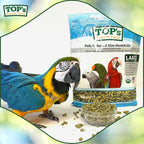 TOP's USDA certified organic seal and quality certification display
