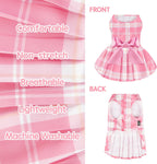 XPUDAC lightweight birthday party dog outfits set displayed flat