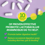 Culturelle daily probiotic box back panel detailing ingredients and adult dosage instructions