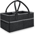 Runsabay Diaper Caddy Organizer front view for baby nursery
