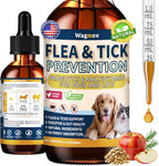 Wagmee flea and tick prevention drops for cats and dogs front view packaging