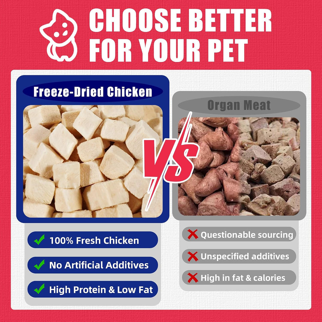 High protein grain free healthy dog training treats being held by owner