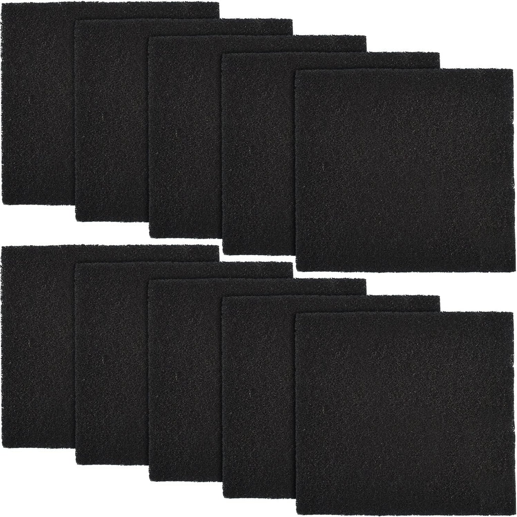 Useamie cat litter box charcoal filters front view ten pack replacement carbon odor pads