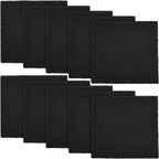 Useamie cat litter box charcoal filters front view ten pack replacement carbon odor pads