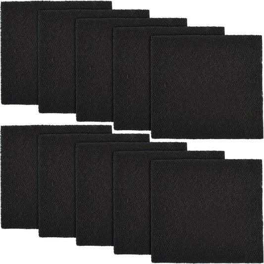 Useamie cat litter box charcoal filters front view ten pack replacement carbon odor pads