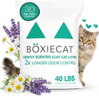 Boxie Unscented 30 Day Odor Control Clumping Clay Cat & Kitty Litter 16 lb, 99.9% Dust-Free, Hard Flat Top Clumps, No Fragrances No Fillers, Long-Lasting, Easy to Scoop - Image 14
