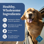 Natural wet dog food topper in a bowl