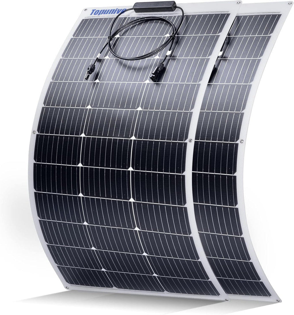 Topunive 9BB monocrystalline solar cells catching direct sunlight for high efficiency energy conversion.