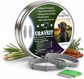 Craveit dog flea collar 2 pack packaging front view
