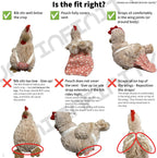 Uni Infinity chicken diapers adjustable strap mechanism