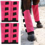 Premium 4-Pack Horse Fly Boots & Leggings Loose-Fit Fine Mesh with Stay-On Fasteners, Support Strips & Anti-Stomp Design Breathable Non-Slip Protection Leg Wrap (Large) Royal Blue - Image 10
