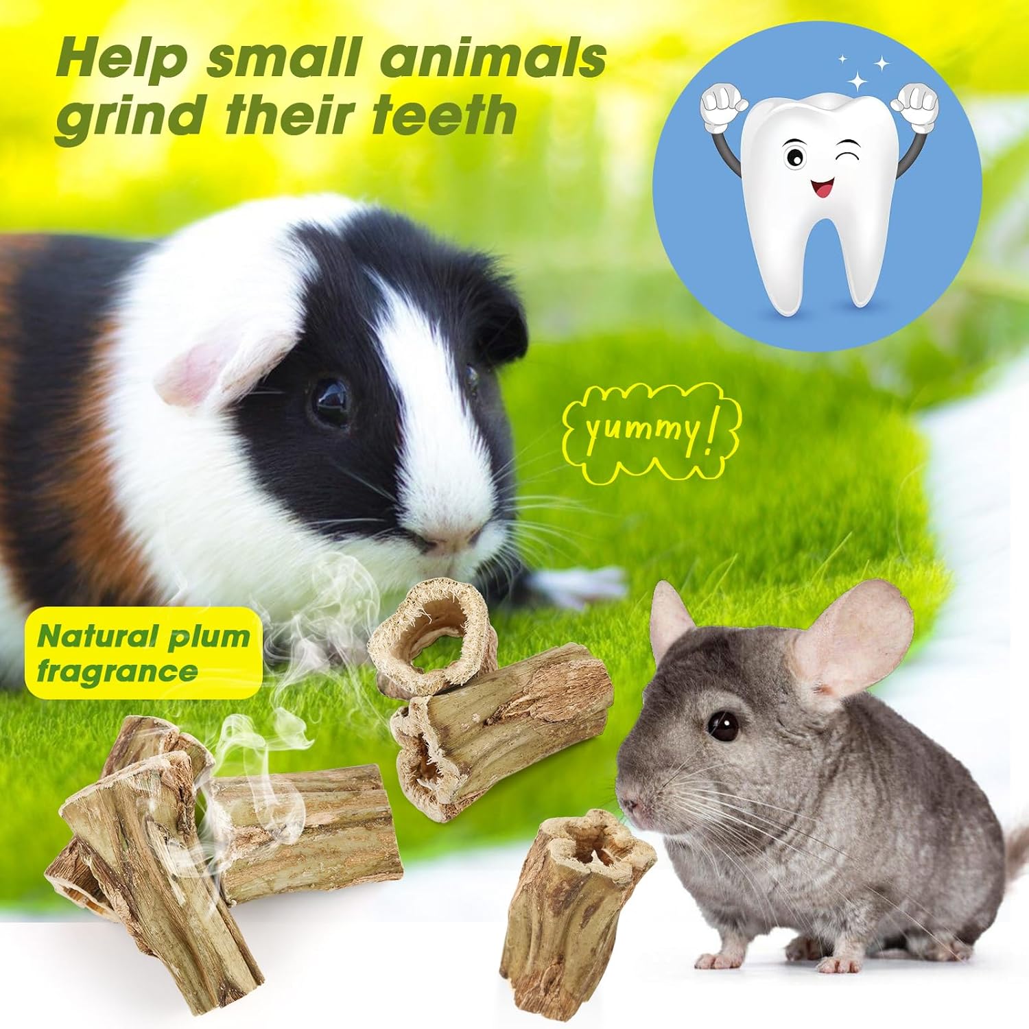 Abizoo small animal molar snack sticks for guinea pigs and hamsters