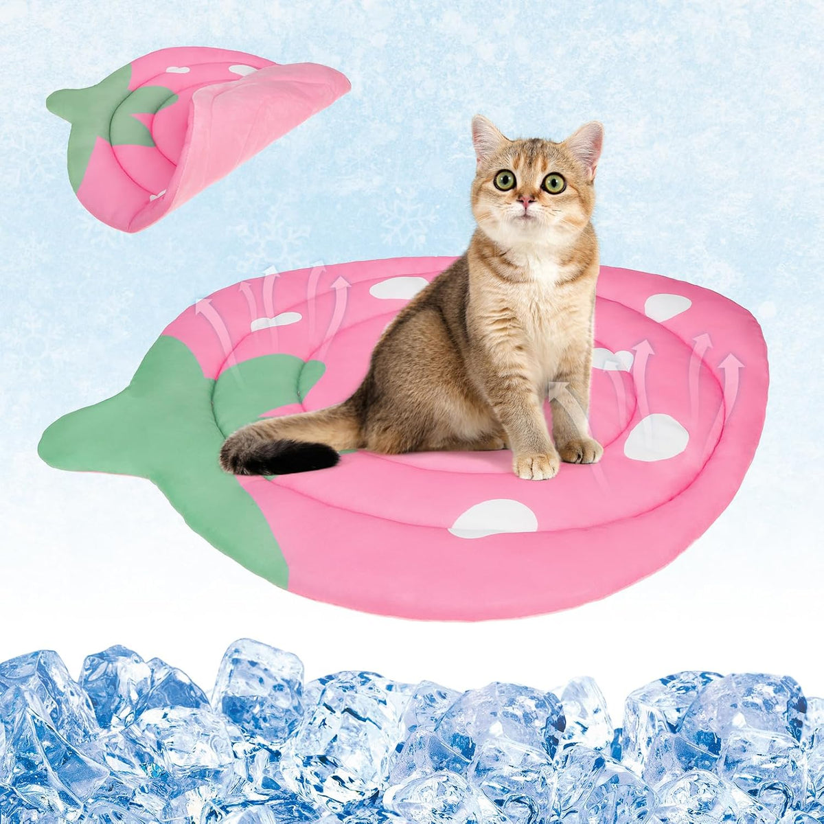 KOOLTAIL authentic USA imported pet cooling bed close up texture