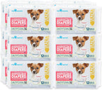 Paw Inspired Disposable Dog Diapers | Female Dog Diapers Ultra Protection | Diapers for Dogs in Heat, Excitable Urination, or Incontinence (12 Count, Small) - Image 9