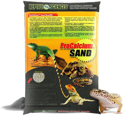Reptile Sciences Blue Pro-Calcium Terrarium Sand - 10 lbs - Natural Substrate for Reptile Habitats, Supports Digging & Enclosure Maintenance - Image 10