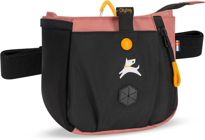 OllyDog Backcountry Day Bag | Hands-Free Dog Training Treat Pouch | Fanny/Hip Pack with Zipper Closure & Built-in Poop Bag Dispenser | Removable Waist Clip (Raven S'25) - Image 10