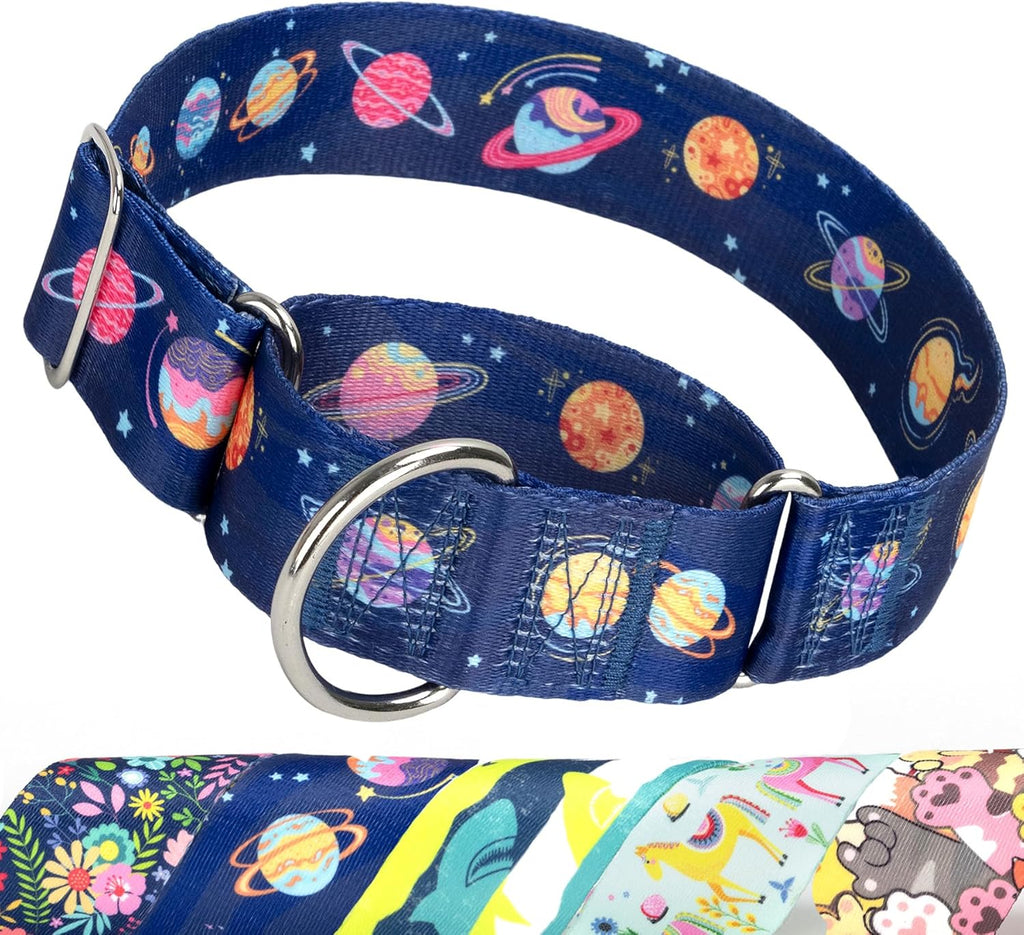 1.5 Inch Wide Dog Collar - No Pull Martingale Collar for Large Dogs, Heavy Duty Adjustable Training Collar for Medium, Large & XL Dogs(Cute Dog L) - Image 13