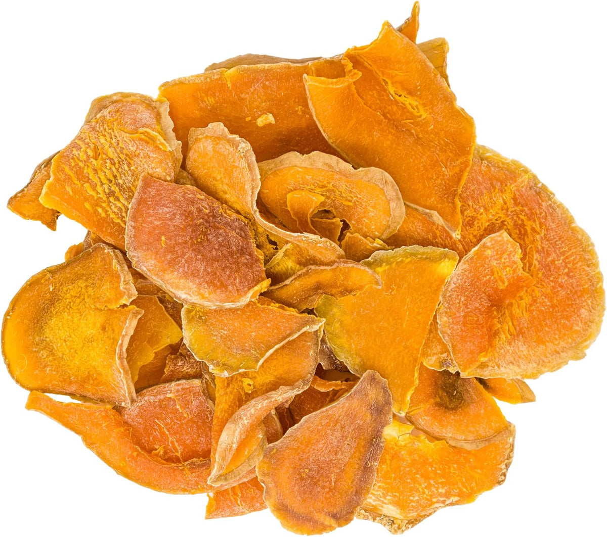 Resealable packaging of USA imported pumpkin dog treats
