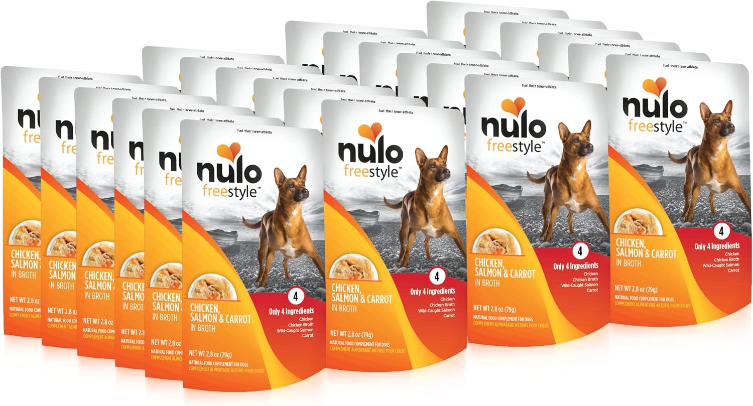 Nulo Freestyle Chicken & Green Beans in Broth Real Meat Dog Food Topper, 2.8 Ounce (Pack of 6) - Image 10